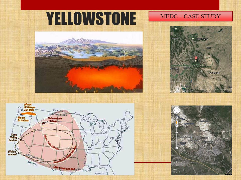case study yellowstone volcano
